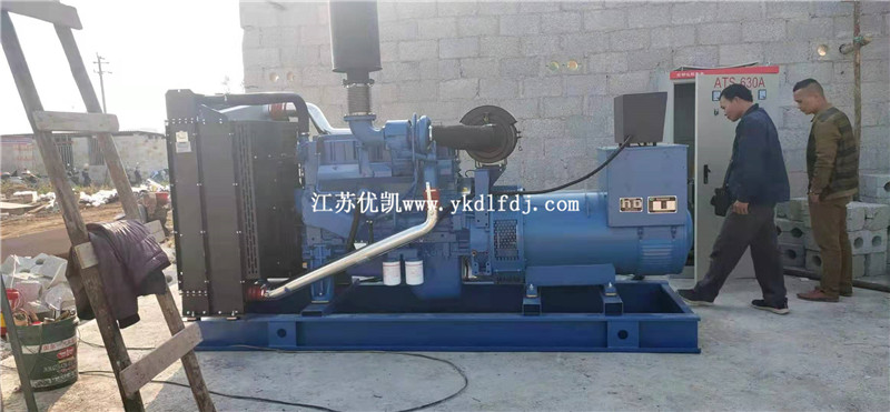 2020年12月12日，1臺300KW玉柴發(fā)電機(jī)組交付廣西賓陽某養(yǎng)殖場使用