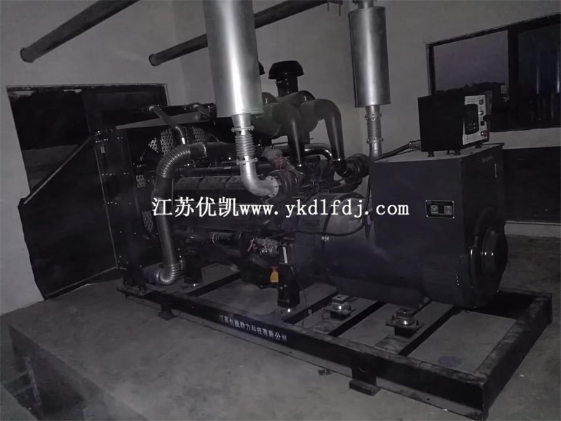 2022年4月27日，600KW上柴發(fā)電機組交付廣西欽州某工程使用