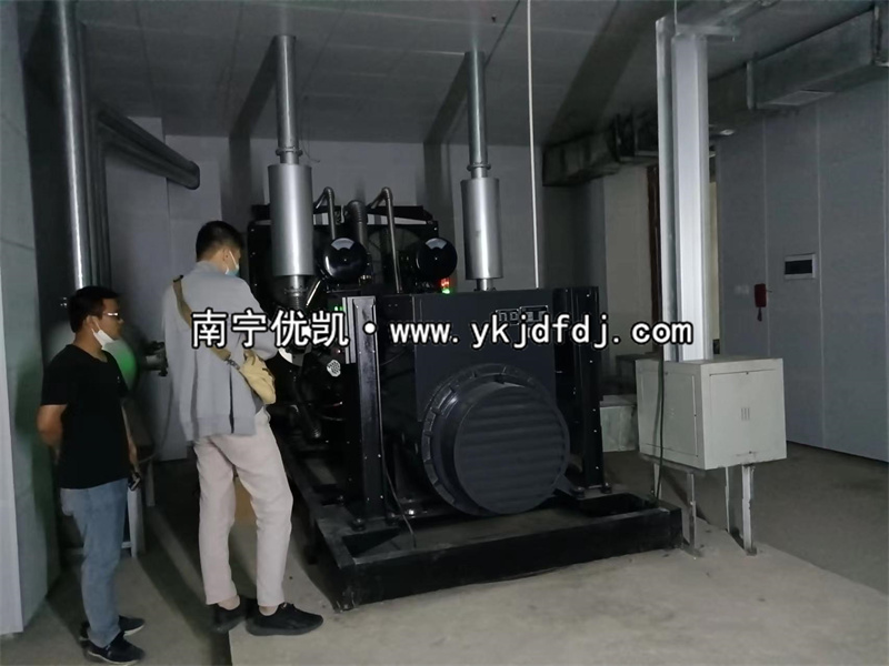 2022年5月10日，900KW上海凱普柴油發(fā)電機組完成驗收
