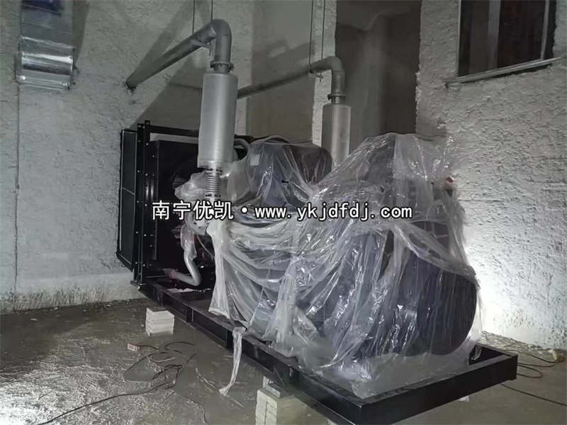 2023年5月19日，上海凱普700kw柴油發(fā)電機組到貨安裝完成