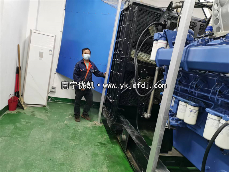 2023年5月20日，1500kw玉柴柴油發(fā)電機組維護保養(yǎng)測試完成