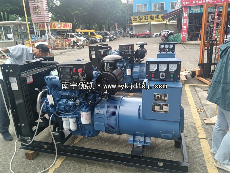 2024年5月31日，兩臺50KW玉柴發(fā)電機組試機發(fā)貨南寧某養(yǎng)殖場
